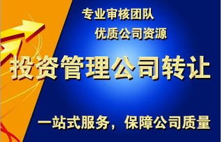 上海收购投资管理公司的时机与策略分析