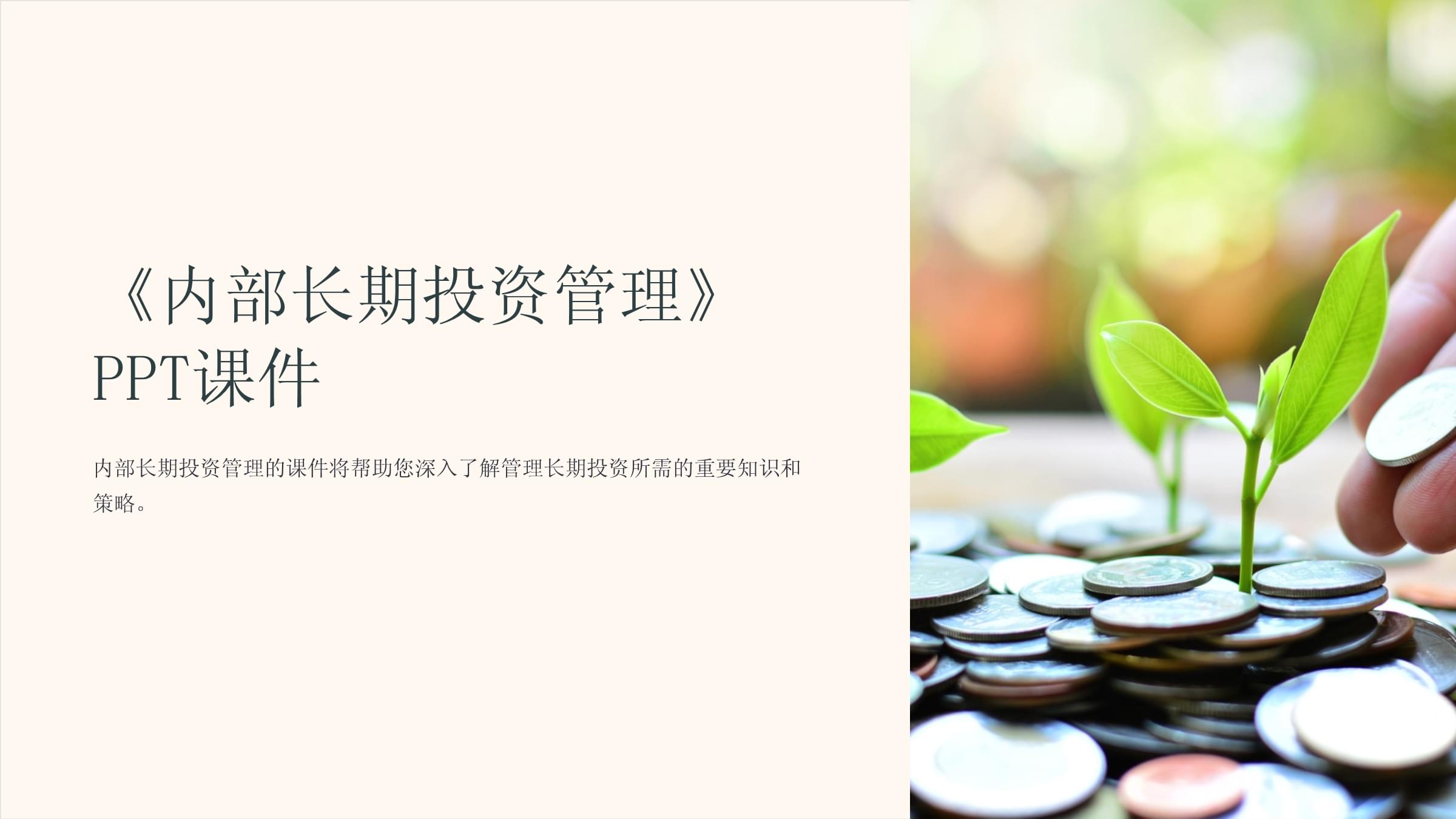 《内部长期投资管理》核心框架与实务解析